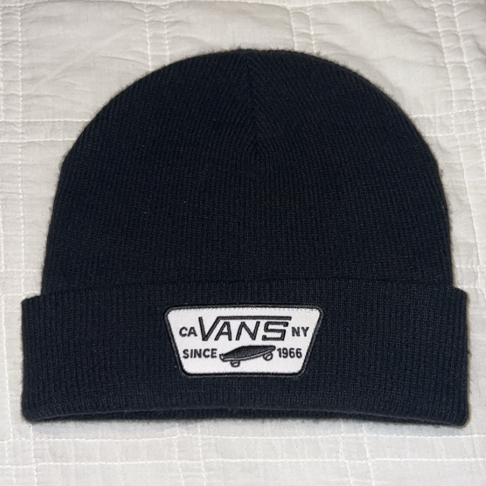 Vans Black Knit Beanie